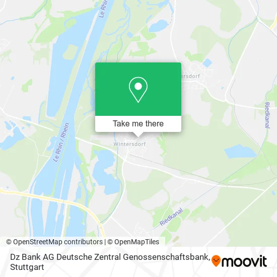 Карта Dz Bank AG Deutsche Zentral Genossenschaftsbank