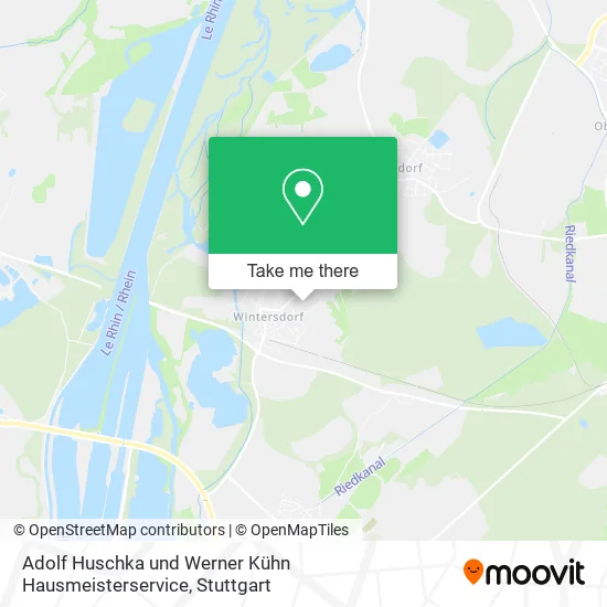 Карта Adolf Huschka und Werner Kühn Hausmeisterservice