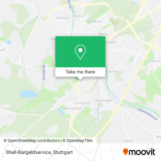 Карта Shell-Bargeldservice