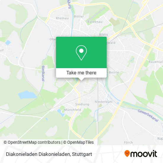 Карта Diakonieladen Diakonieladen