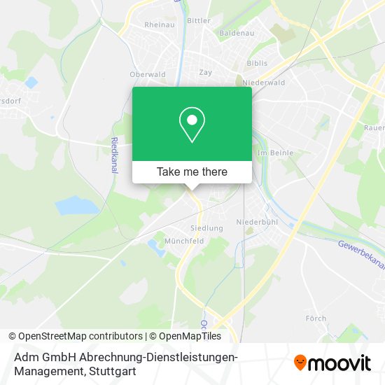 Adm GmbH Abrechnung-Dienstleistungen-Management map