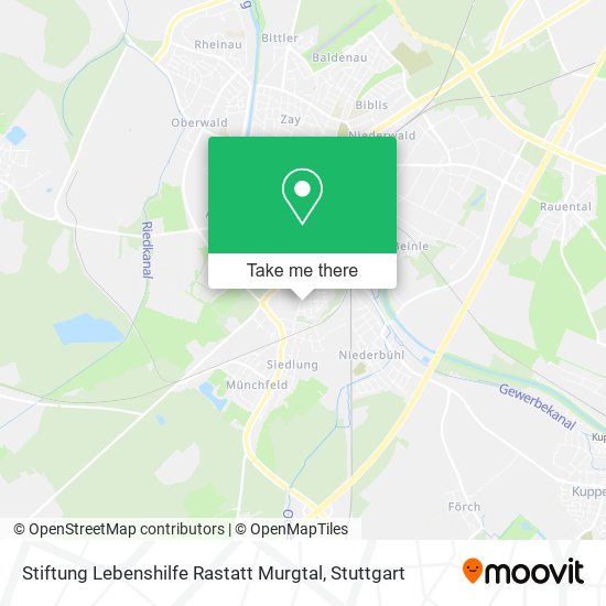 Stiftung Lebenshilfe Rastatt Murgtal map
