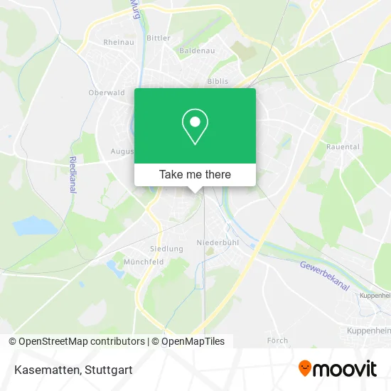 Карта Kasematten