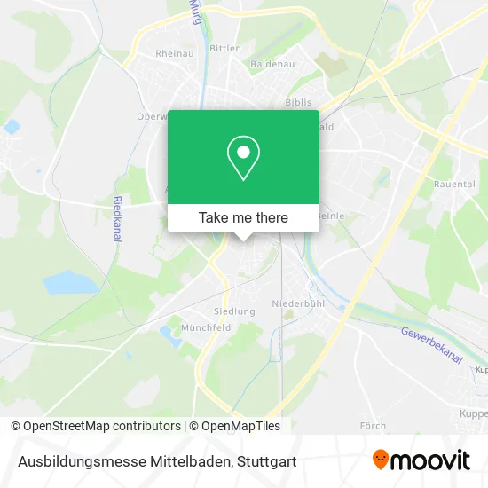 Карта Ausbildungsmesse Mittelbaden
