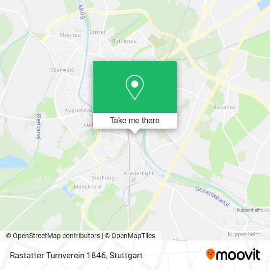 Rastatter Turnverein 1846 map