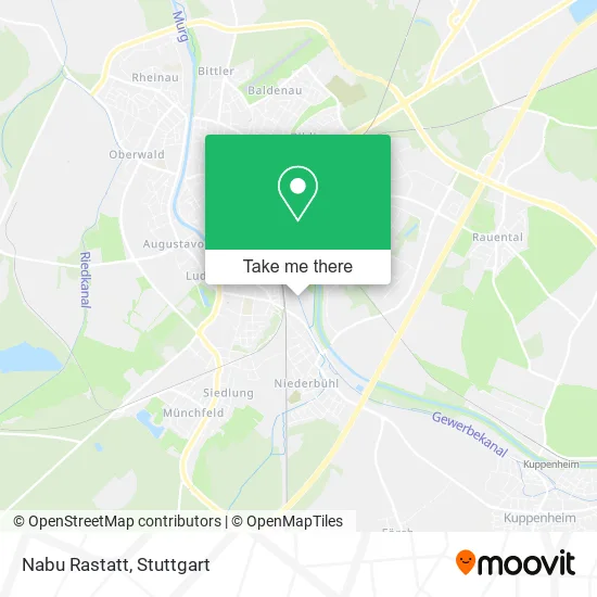 Карта Nabu Rastatt