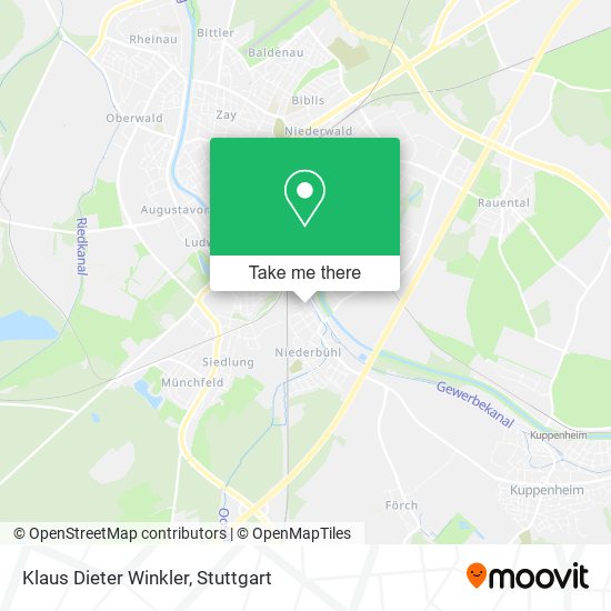 Klaus Dieter Winkler map