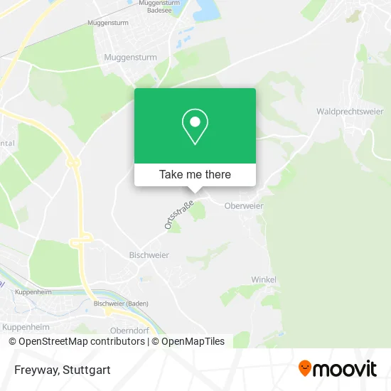 Freyway map