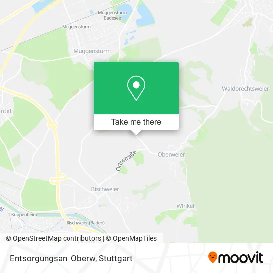 Карта Entsorgungsanl Oberw