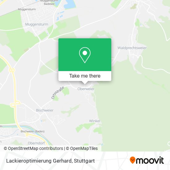 Карта Lackieroptimierung Gerhard