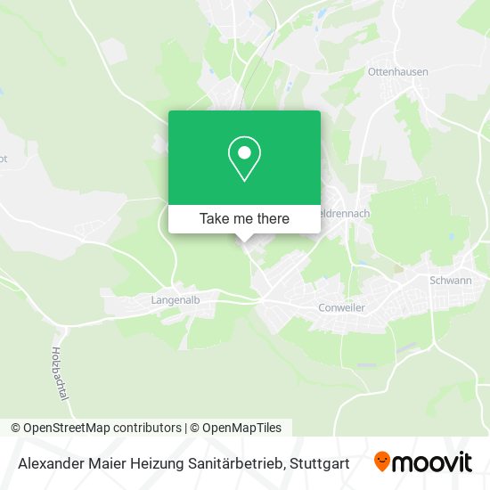 Alexander Maier Heizung Sanitärbetrieb map