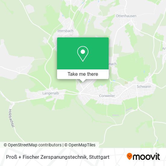 Proß + Fischer Zerspanungstechnik map
