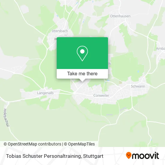 Карта Tobias Schuster Personaltraining
