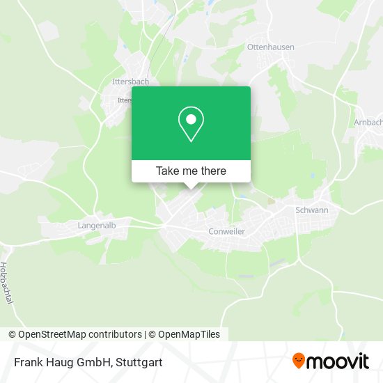 Frank Haug GmbH map