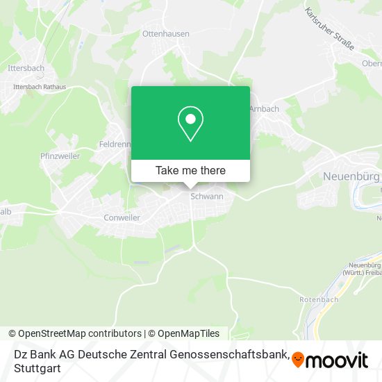 Dz Bank AG Deutsche Zentral Genossenschaftsbank map