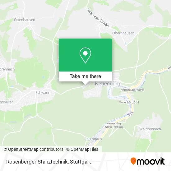 Карта Rosenberger Stanztechnik