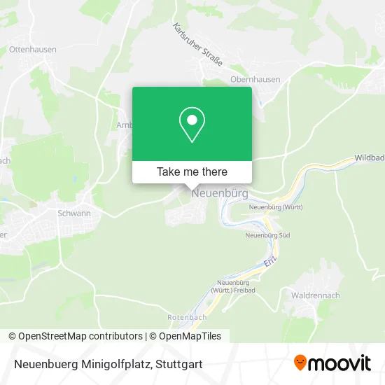 Карта Neuenbuerg Minigolfplatz