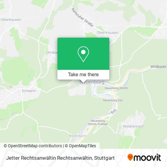 Jetter Rechtsanwältin Rechtsanwältin map