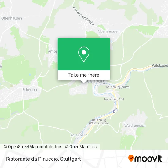 Карта Ristorante da Pinuccio