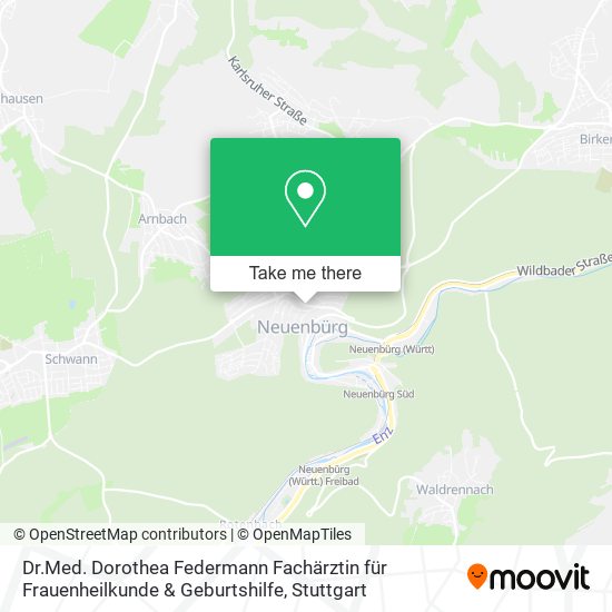 Dr.Med. Dorothea Federmann Fachärztin für Frauenheilkunde & Geburtshilfe map