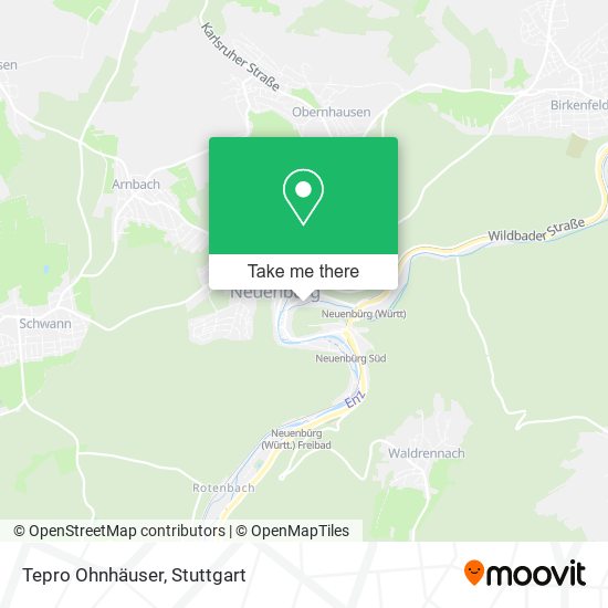 Tepro Ohnhäuser map