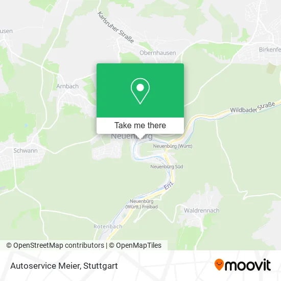 Карта Autoservice Meier
