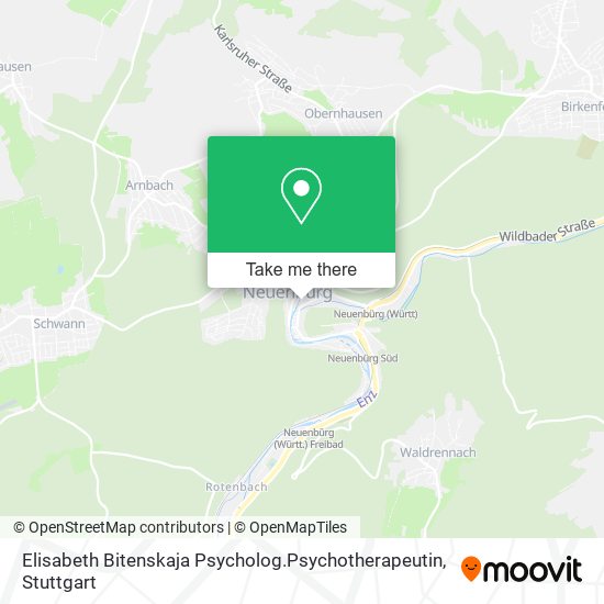 Elisabeth Bitenskaja Psycholog.Psychotherapeutin map