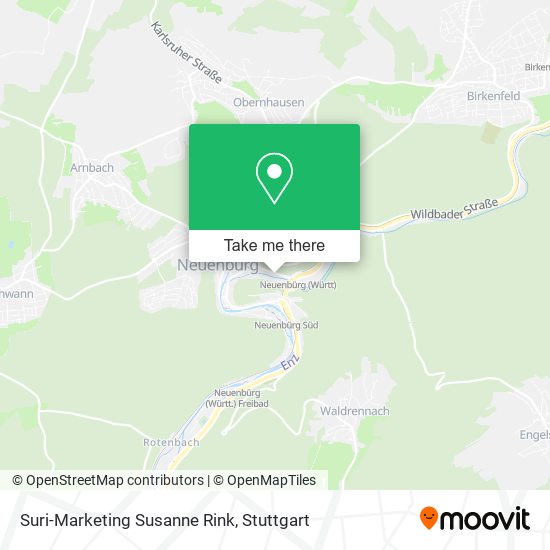 Suri-Marketing Susanne Rink map