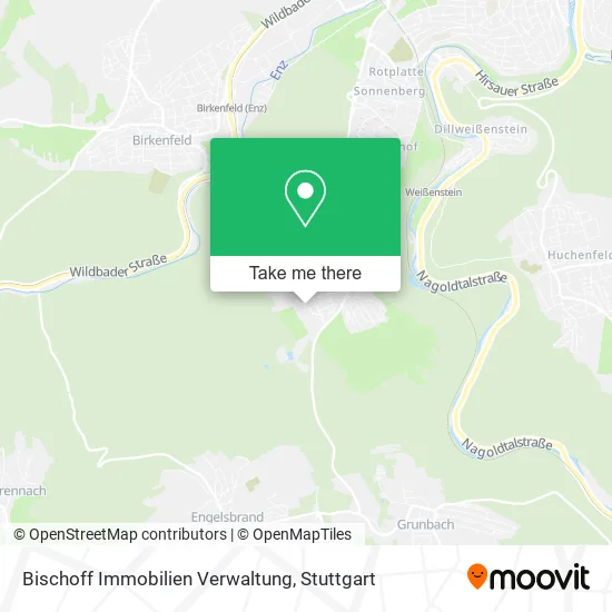 Карта Bischoff Immobilien Verwaltung