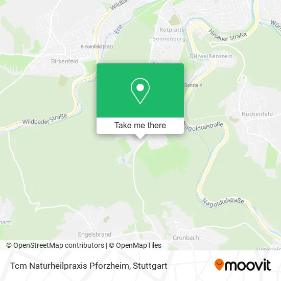 Карта Tcm Naturheilpraxis Pforzheim