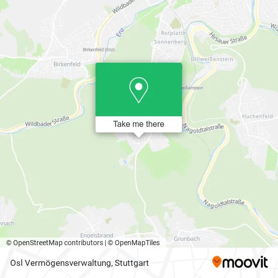 Карта Osl Vermögensverwaltung