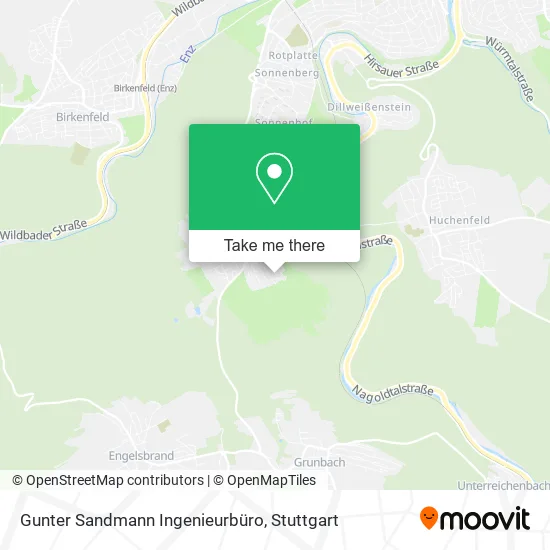 Карта Gunter Sandmann Ingenieurbüro