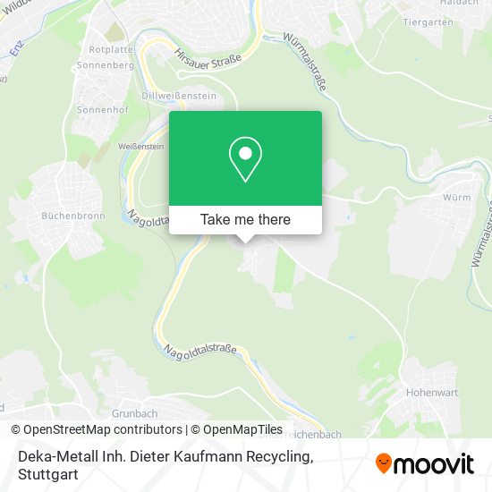 Карта Deka-Metall Inh. Dieter Kaufmann Recycling
