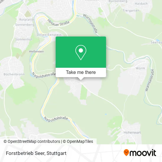 Карта Forstbetrieb Seer