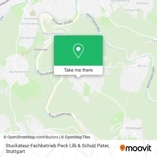 Карта Stuckateur-Fachbetrieb Peck Lilli & Schulz Peter