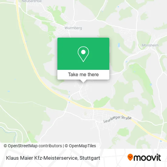 Карта Klaus Maier Kfz-Meisterservice