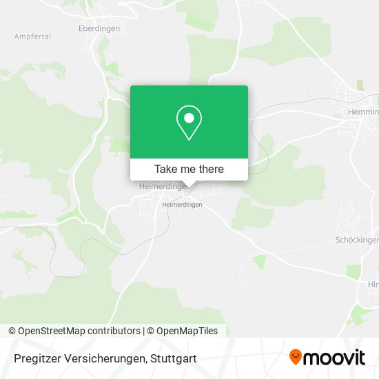 Pregitzer Versicherungen map