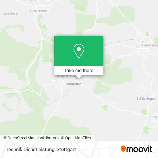 Technik Dienstleistung map