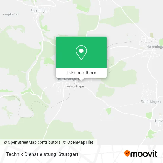 Карта Technik Dienstleistung