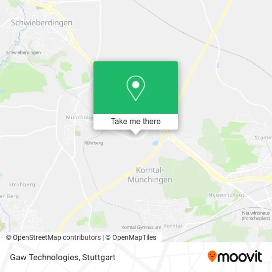 Карта Gaw Technologies
