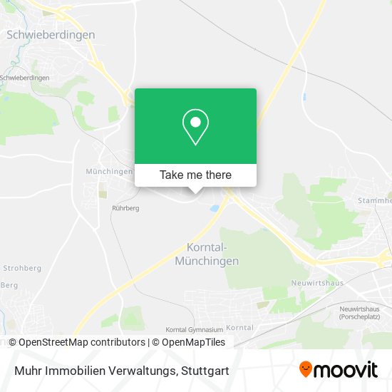 Muhr Immobilien Verwaltungs map