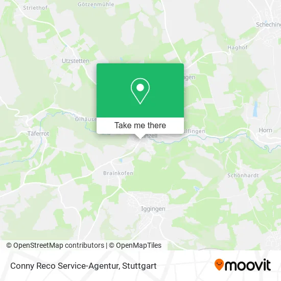 Карта Conny Reco Service-Agentur