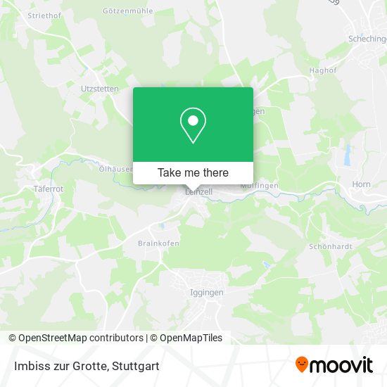 Imbiss zur Grotte map