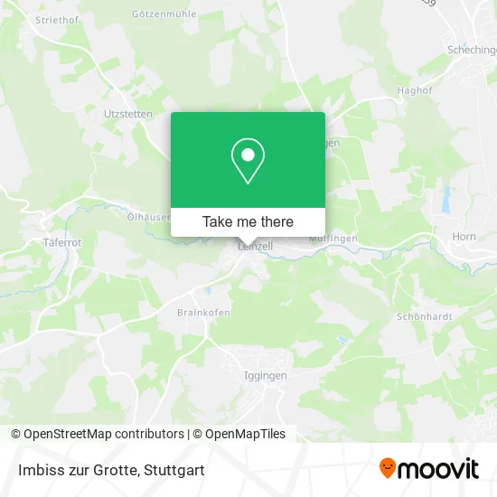 Карта Imbiss zur Grotte