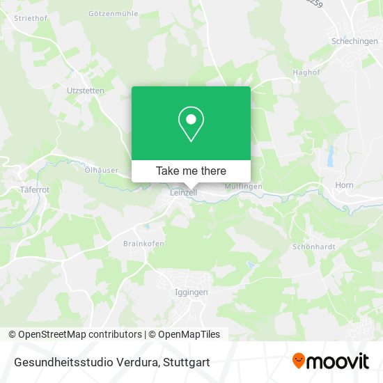Gesundheitsstudio Verdura map