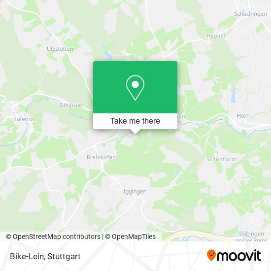 Bike-Lein map