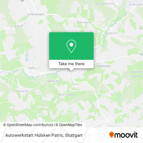 Карта Autowerkstatt Hülsken Patric