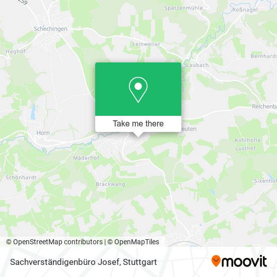 Sachverständigenbüro Josef map