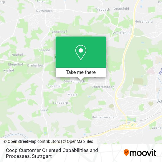 Cocp Customer Oriented Capabilities and Processes map