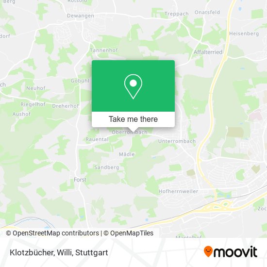 Klotzbücher, Willi map